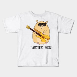 Hamsters Rock, Funny Cute Pet Hamster Kids T-Shirt